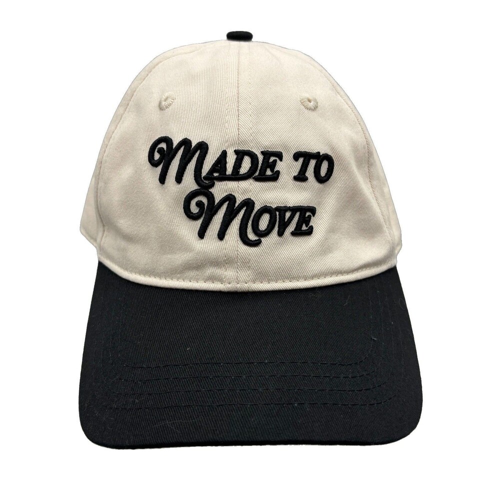 Bandolier Made To Move Hat Cream Black Two Tone Baseball Cap